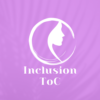 Inclusion ToC logo depicting a circle with a woman face inside